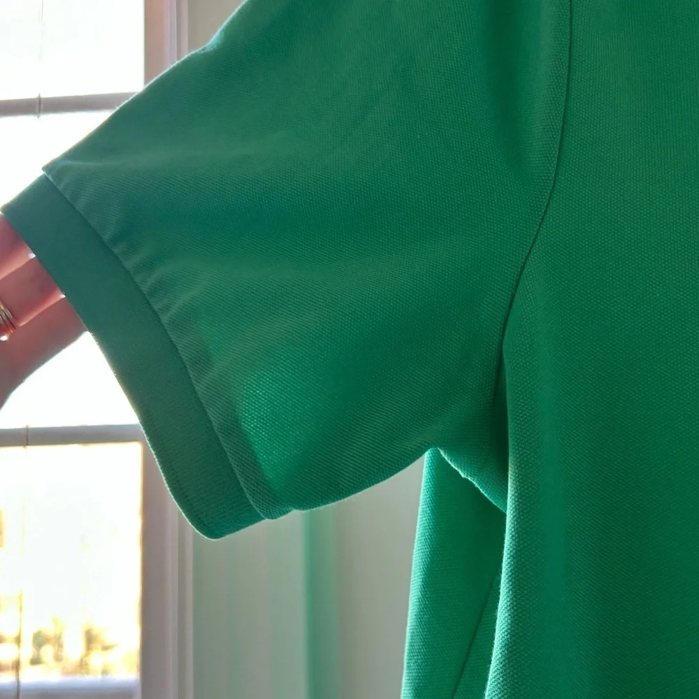 Men's XL Polo Golf Ralph Lauren Performance Shirt Medium Sized Pony Green